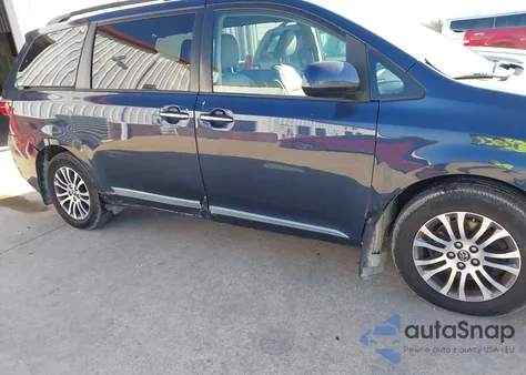 2018 Toyota Sienna Xle Premium 8 Passenger from USA, damaged, VIN 5TDYZ3DC6JS957276